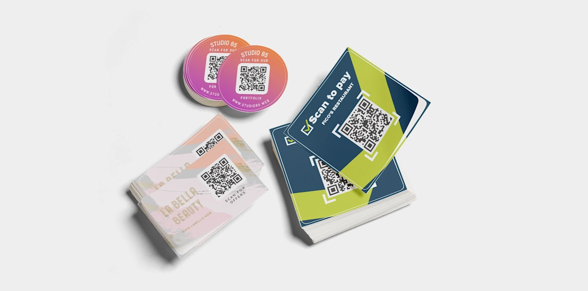 QR Code Stickers
